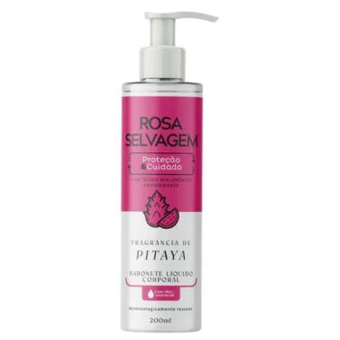 Imagem de Sabonete Líquido Corporal Rosa Selvagem Pitaya 200ml