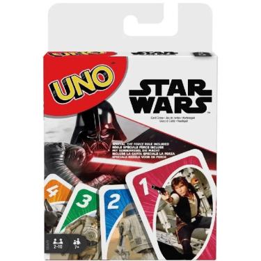 Imagem de Jogo UNO Star Wars com 112 Cartas e Artes Exclusivas para Fãs e Colecionadores Mattel