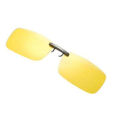 Imagem de Lentes Clip On Sobrepõe Óculos Polarizada e com Proteção UV400 - Vinki