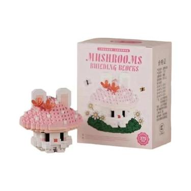 Imagem de Blocos De Montar De Cogumelos Fofos: Brinquedo Educacional DIY Para Al