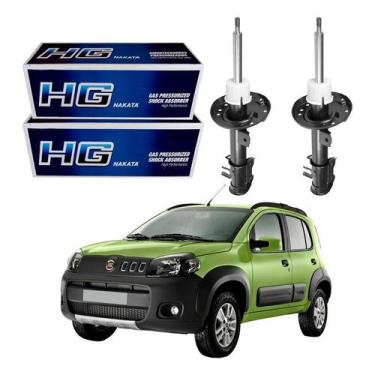 Imagem de Par Amortecedor Dianteiro Novo Uno Way 1.0 1.4 2010 A 2016 - Nakata