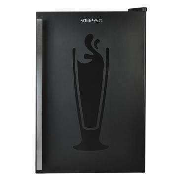 Imagem de Visa Cooler Expositor Cervejeiro 100L EXPMBK Black 110V Preto Fosco com Controle Digita...