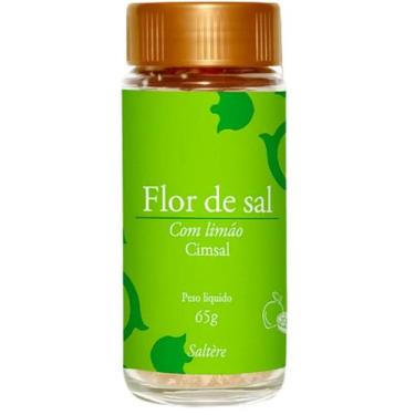 Imagem de Flor de Sal com Limão 65g - Cimsal