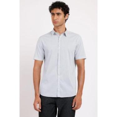 Imagem de Camisa Aramis Manga Curta Slim Branca-Masculino