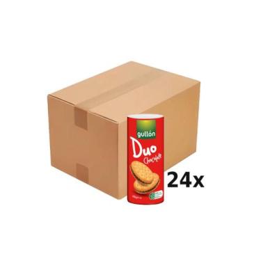Imagem de Biscoito GULLON Mega Duo Chocolate 145g Caixa com 24 Unidades