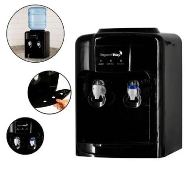 Imagem de Bebedouro Refrigerador de Água Gelada Preto 127V ou 220V Importway, 11