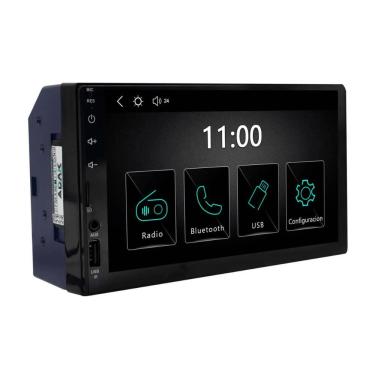 Imagem de Central Multimídia Automotiva Play 7MP5 Tela 7 com Bluetooth AUX AV com CPAA Android Io...