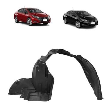 Imagem de Parabarro dianteiro nissan versa 2016 a 2021 lado direito 638429kk0a -
