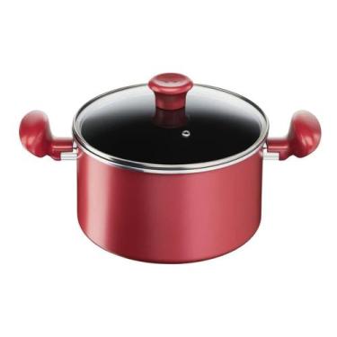 Imagem de Caçarola Tefal c/Indução 22cm So Chef Vermelho - Rochedo