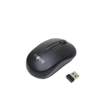 Imagem de Mouse Sem Fio - USB - óptico - Preto - Inova