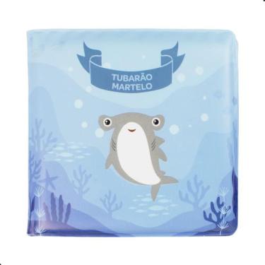 Imagem de Livro Infantil Para Hora Do Banho Com Brinquedo Pimpolho, Azul
