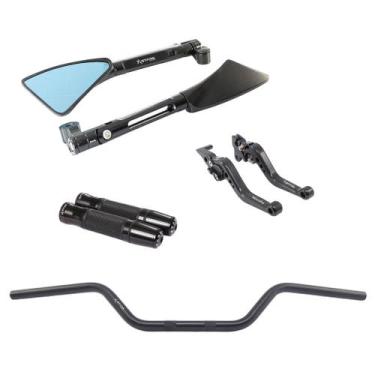 Imagem de Manete Manopla Retrovisor Guidão CB 250F Twister CB 300F Twister Titan