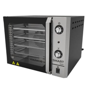 Imagem de Forno Convector Smart Basic Elétrico 4 Esteiras - Venancio, inox