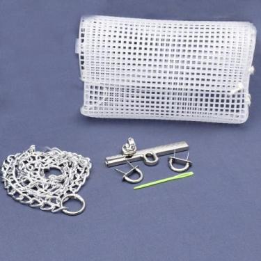 Imagem de Kit de Bolsa 02 - Tela Branca BXWG01 - Botelho e Cia, Prata