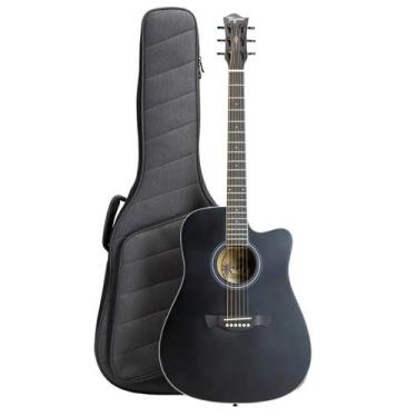 Imagem de Violão Tagima Sunset Collection Folk EQ Aço Bag BKOP