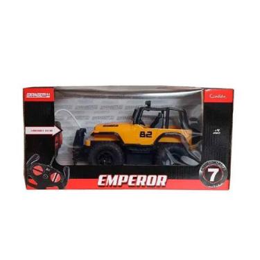 Imagem de Carro de Controle Remoto Emperor Candide Garagem S.A. Amarelo