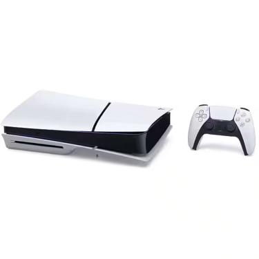 Imagem de Console Playstation 5 Sony CFI 2114A SSD 1TB com Leitor de Discos Controle Dualsense e 2 Jogos Branco
