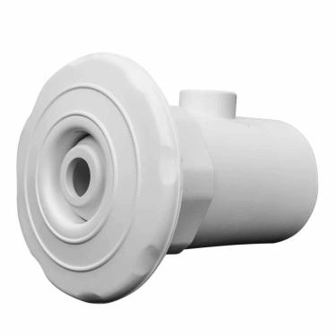 Imagem de Jato Hidromassagem Piscina de Fibra ABS 50MM Branco Brustec Lazer