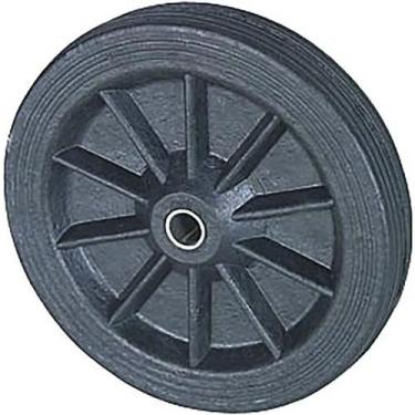 Imagem de Roda para Carrinhos 9 Maciça de Borracha 150KG com Bucha de Aço Worker