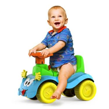 Imagem de Totokinha Bolinha Andador Motoca Infantil Bebê Menino Didático Formas 
