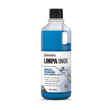 Imagem de Limpa Inox Quimatic LI1 Tapmatic 500ml Removedor De Manchas E Brilho P