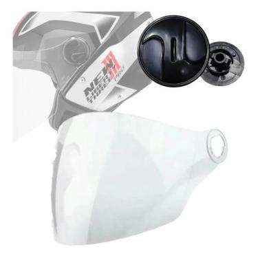 Imagem de Tsf  Viseira Pro Tork New Liberty 3 Cristal +reparo Lateral - Congratu