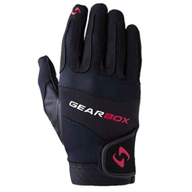 Imagem de Gearbox luva de raquetebol com movimento, Black/Red/White, Left-hand (medium)