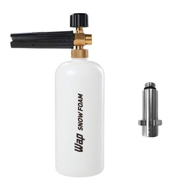 Imagem de WAP Canhão de Espuma SNOW FOAM Encaixe Largo K 1 Litro, Aplicador de Detergente para Lavadoras de Alta Pressão