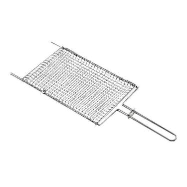 Imagem de Grelha para Churrasco Tramontina 26484000 76x27 Aço Inox
