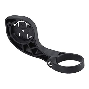 Imagem de suporte de farol de bicicleta,Suporte de farol de bicicleta, suporte de computador de guidão de bicicleta, para acessórios de estrada de montagem estendida(Black)