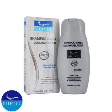 Imagem de Shampoo Nupill Cinza Desamarelador Para Cabelos Brancos E Grisalhos 12