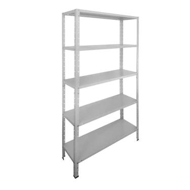 Imagem de Estante Aço Leve 5 Prateleiras Bipartida Suporta 100Kg W3