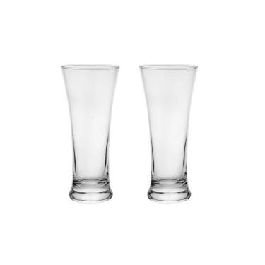 Imagem de Jogo de copos de cerveja em vidro Bon Gourmet 320ml 2 peças