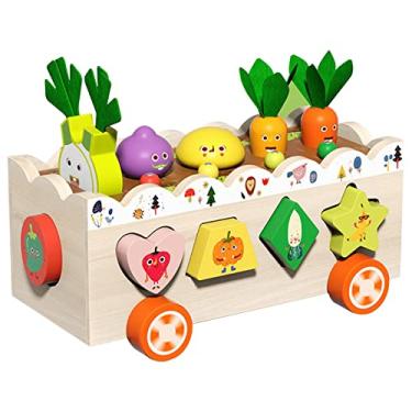 Imagem de Brinquedos Montessori,Brinquedo jardim para meninos meninas 2 3 4 anos | Brinquedos educativos para reconhecimento cores, classificador formas, presente