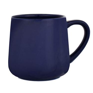 Imagem de Caneca de café de cerâmica brilhante Bosmarlin, xícara de chá para escritório e casa, 453 ml, adequada para lava-louças e micro-ondas, Royal Blue, 18 oz, 1