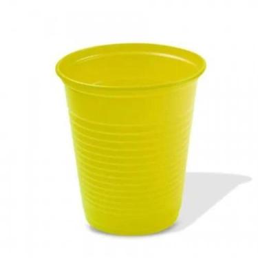 Imagem de Copo Plástico 200ml Amarelo Com 50 Unidades - Regina