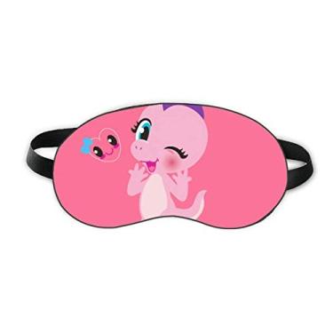 Imagem de Dinosaur Kingdom Love You Sleep Eye Shield Capa de sombra macia para noite