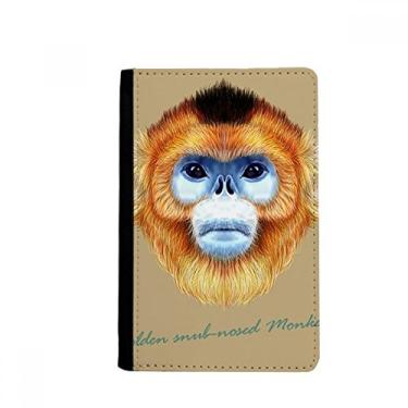 Imagem de Carteira Golden Snub-Nose Animal Passaporte Notecase Burse Carteira Porta-cartões