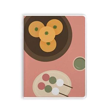 Imagem de Caderno de alimentos japoneses locais, capa de chiclete, capa macia