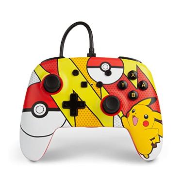 Imagem de Powera 1518905-01 Controle P/ Nsw Wired Controller Pikachu Pop Art com Fio - Nintendo Switch
