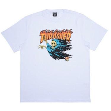 Imagem de Camiseta Thrasher x Santa Cruz Obrian Reaper Bran-Masculino
