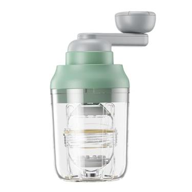 Imagem de Baoblaze Extrator de ovos scrambler ovo homogeneizador portátil cozinha gadget manual aureate ovo que faz a ferramenta gema de ovo abanador para sala de jantar, Verde