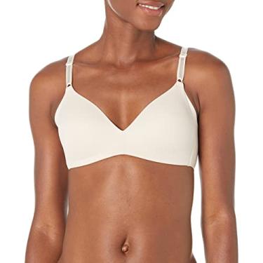 Imagem de Warner's Sutiã feminino Blissful Benefits Side Smoothing sem aro, Butterscotch, 34B