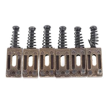 Imagem de Selim de ponte com rolos para guitarra elétrica, selas de rolos para guitarra elétrica...