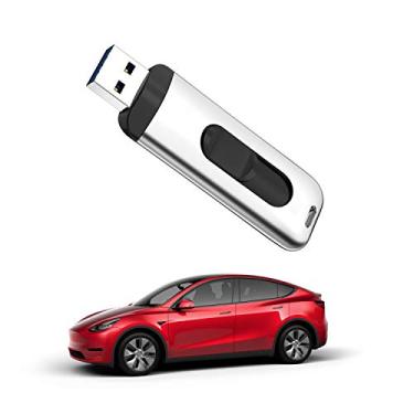 Imagem de Tesla Dashcam 128 GB USB Flash Drive - Modo Sentinela - Tesla Modelo 3 - Modelo S - Modelo X - Modelo Y - 128 GB cartão micro SD com leitor de cartão