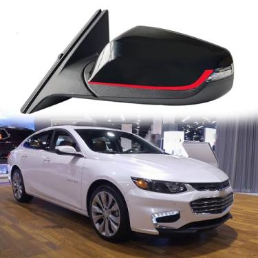 Imagem de Substituição do espelho lateral do motorista adequado para Chevrolet Malibu XL 2016 2017 2018 Conjunto de espelho retrovisor lateral acessórios de espelho retrovisor do carro (7 fios)