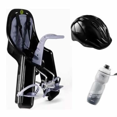 Imagem de Cadeirinha Dianteira Refactor Baby Bike Bicicleta Criança Cinza