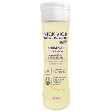 Imagem de Shampoo Clareador Nick Vick Nutri 300ml, Nick & Vick, Bege