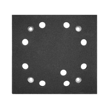 Imagem de HASMX 1 unidade de 0,64 cm placa de lixa quadrada de 8 furos para lixadeira de substituição para modelos de cabos Porter Cable 340 342 380 D26411