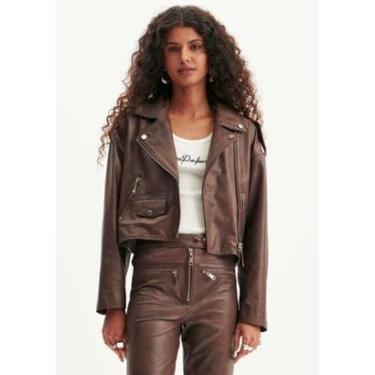 Imagem de Jaqueta De Couro Perfecto Bordada Lança Perfume-Feminino